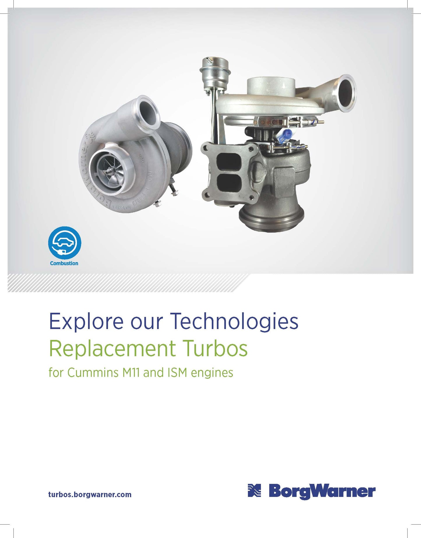 OEM Remanufactured BorgWarner S400 Turbo Bus Industrial Cummins ISM 57869902104