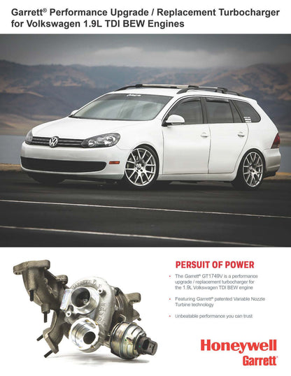NEW OEM Garrett GT1749V Upgrade Turbo VW Golf Jetta Beetle 1.9L TDI 778445-5002