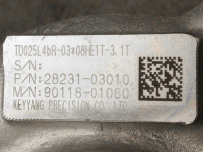 NEW OEM TD025L Turbo for Hyundai Elantra L4 1.4L Gas 28231-03010 90118-01060