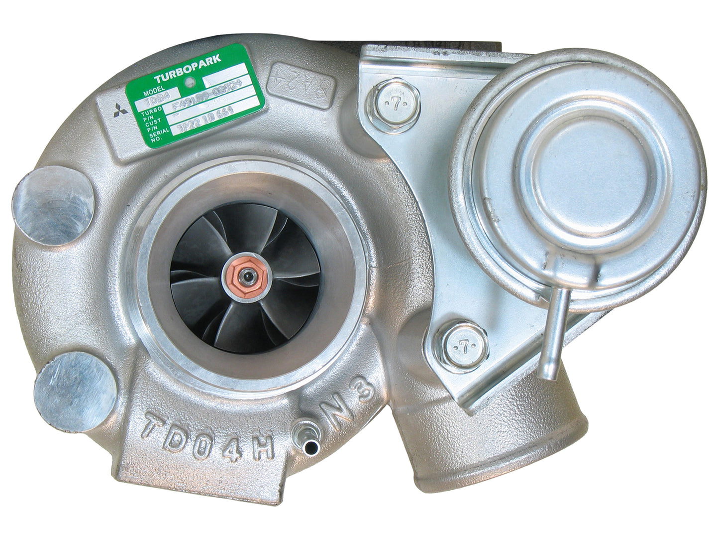 TD04HL Turbo Kubota Industrial V3800DI-TIE 3.8L Diesel Engine 49189-00924