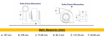GT42WG Turbo Universal T6 Journal Oil Cooling Wastegated SC11CB290Q2 775366-5001