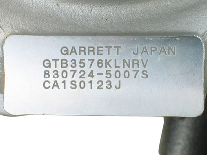 NEW Garrett GTB3576KLNRV Turbo Hino Ranger 268 338T Truck J08E 7.7L 830724-5007