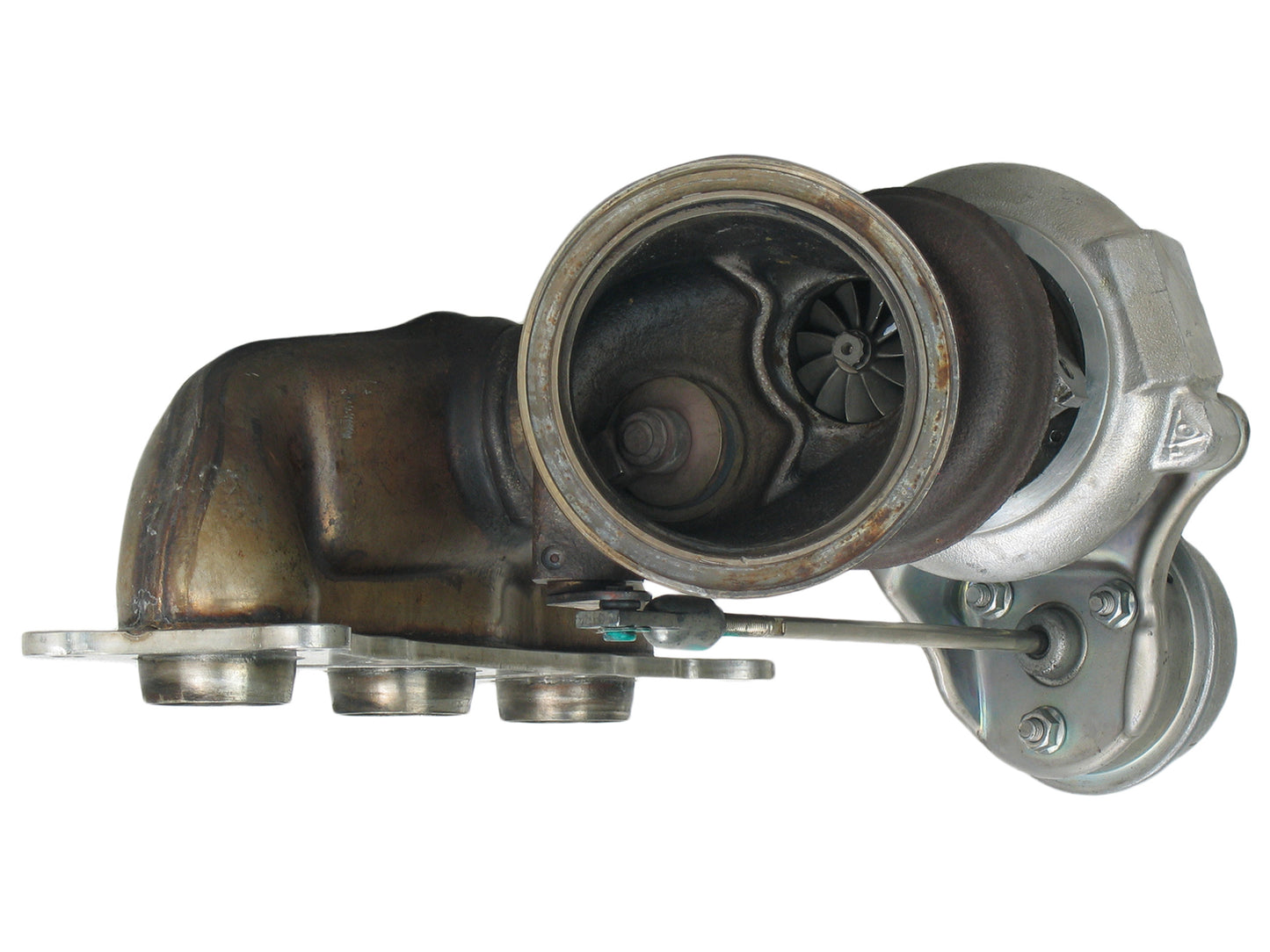 Used Pair MHI TD03L4-10TK3-4.9 Turbo BMW 1 3 CI Bi-turbo N54 49131-07009 07019