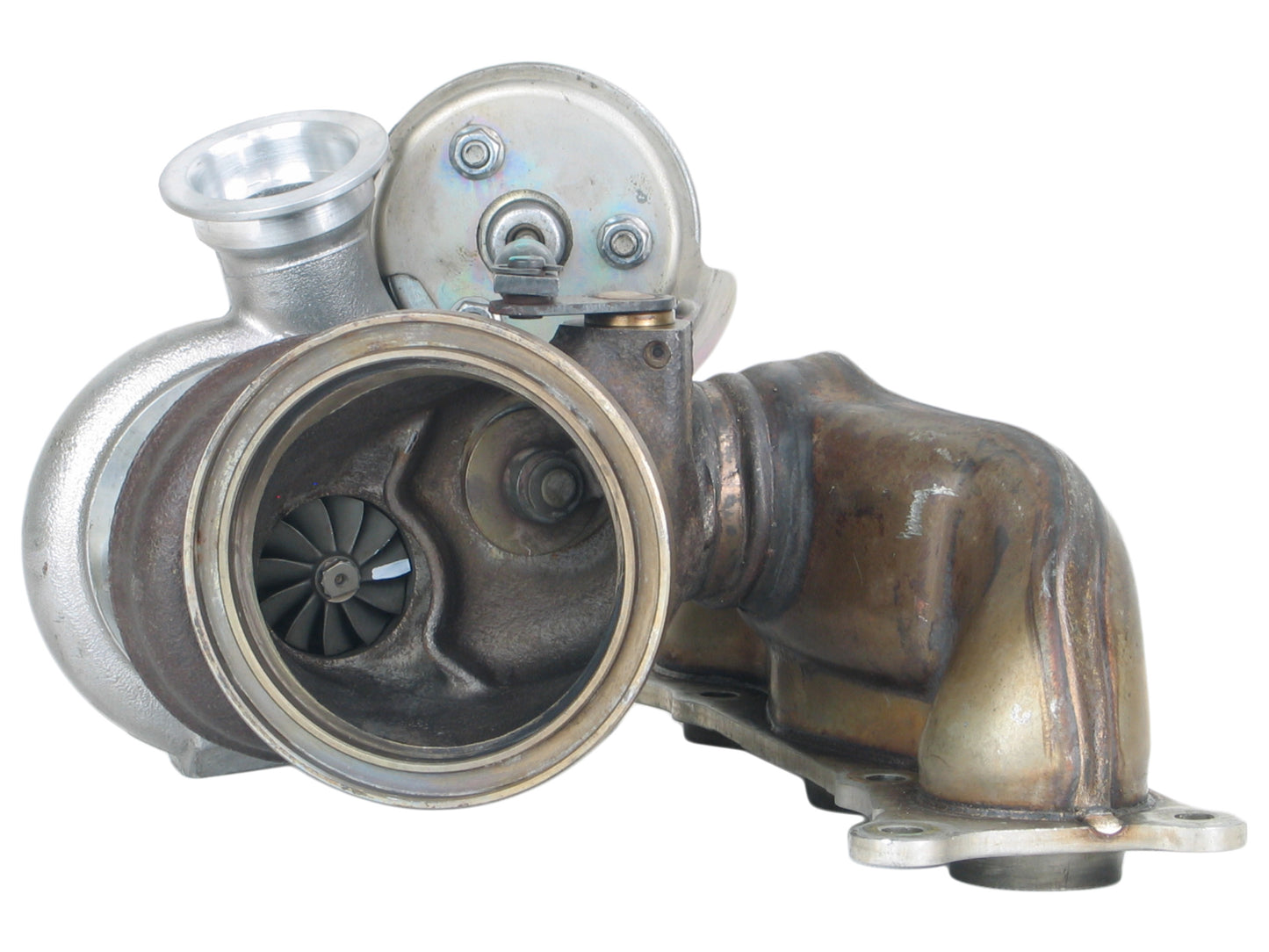 Used Pair MHI TD03L4-10TK3-4.9 Turbo BMW 1 3 CI Bi-turbo N54 49131-07009 07019