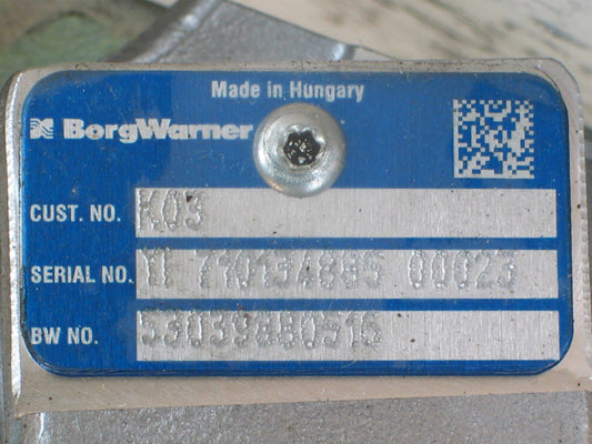 Used BorgWarner K03 Turbo Case IH Claas Tractor Iveco Daily F5C 3.4L 53039880516
