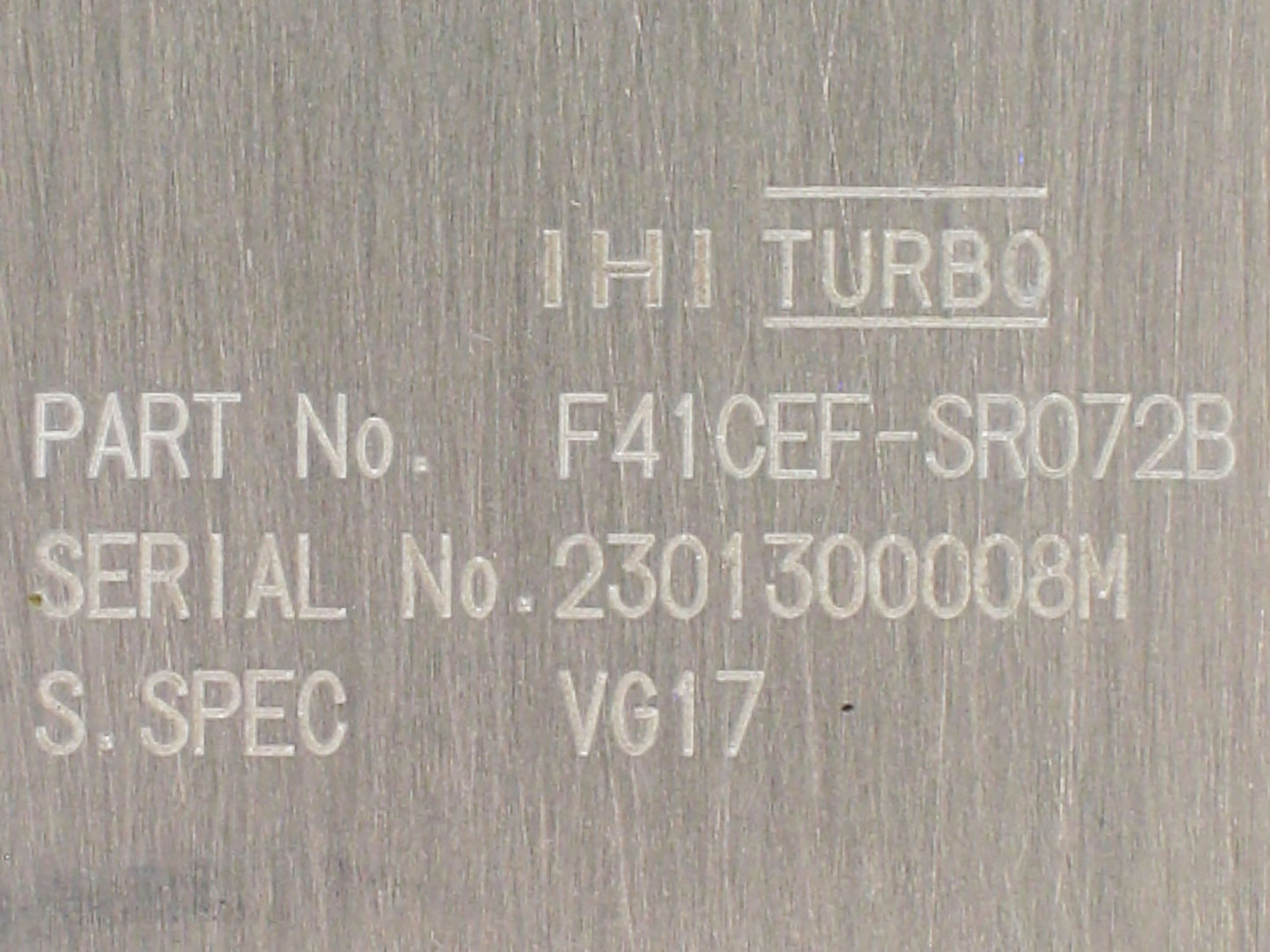 NEW OEM IHI RHF4 Turbo Honda Accord Civic L15BM L15BN 1.5L Gas Engine VG16 VG17