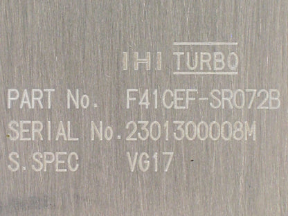 NEW OEM IHI RHF4 Turbo Honda Accord Civic L15BM L15BN 1.5L Gas Engine VG16 VG17