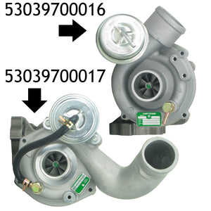 NEW Pair K03 Turbocharger Audi S4 A6 allroad AGB AJK ARE BES 53039700016-0017