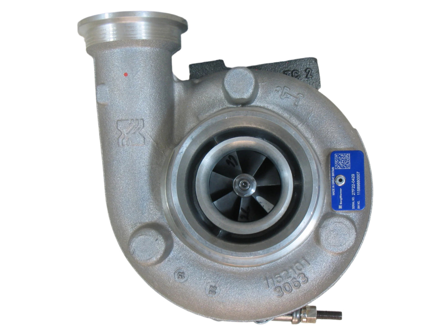 NEW BorgWarner B1 Turbo Claas Deutz Industrial TCD2012L4-2V 4.04L 11589880007