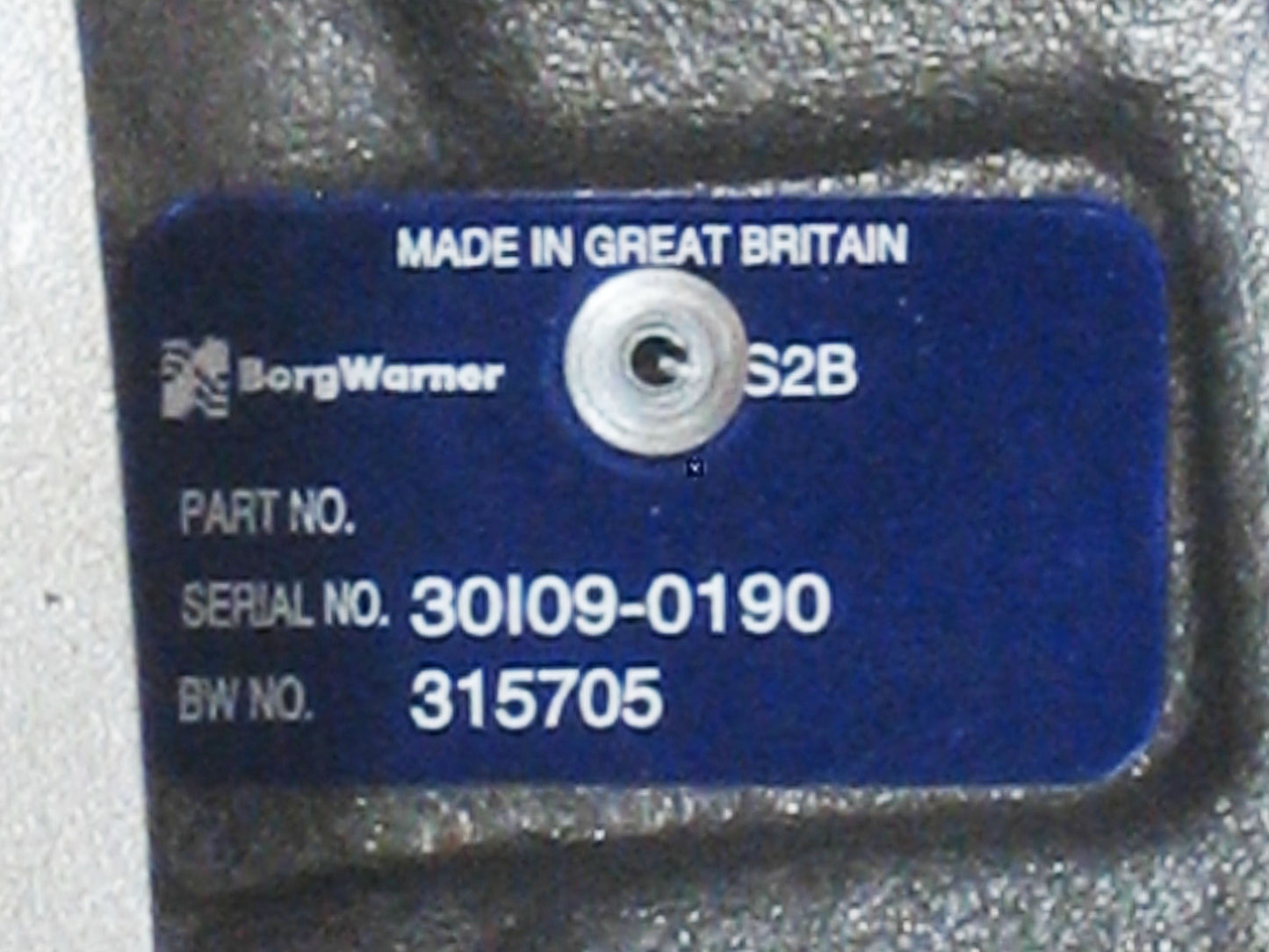 NEW OEM BorgWarner S2B Turbo Deutz Industrial BF6L913C BF6M913/C Diesel 315705