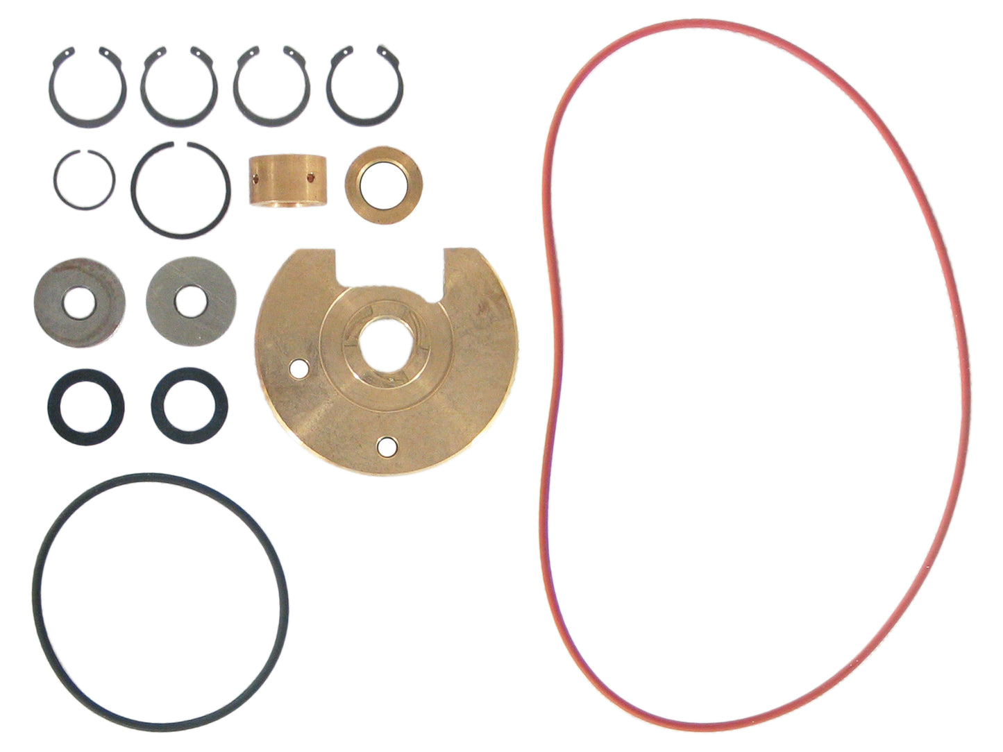 NUEVO BorgWarner S3B Turbo Kit de reparación HOMBRE 11.97L D2866 Scania Steyr WD618 318387