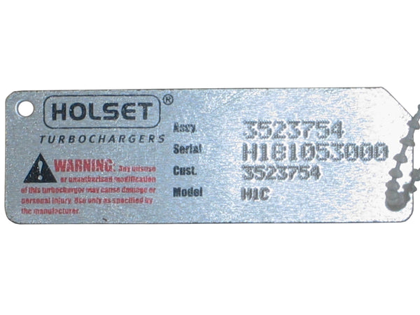 NEW Holset H1C Turbo CHRA Cartridge Marine Industrial Cummins 4BT 6BT 3523754