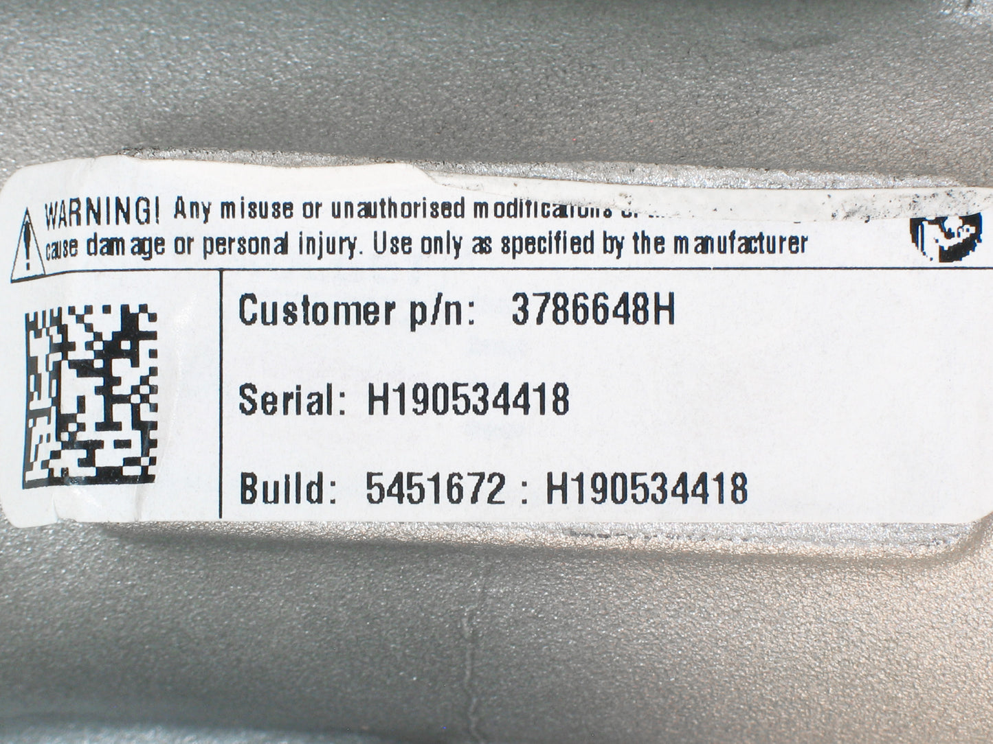 NEW OEM Holset HX55 Turbo Fiat Iveco Industrial Cursor 13 12.9L Engine 2834191