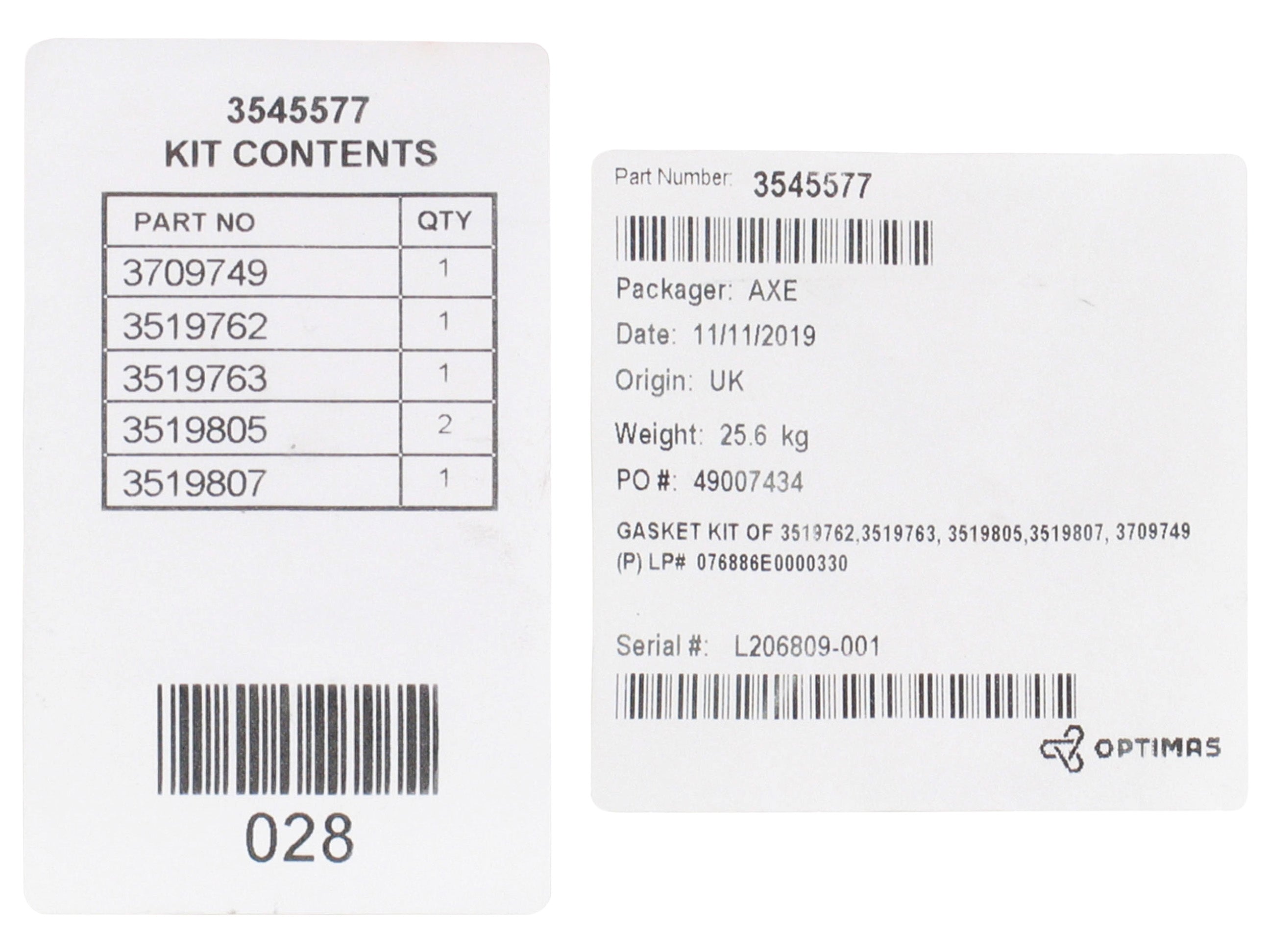 NEW OEM Holset HX50 Turbo Yanmar 3535095 4033058H – TurboTurbos