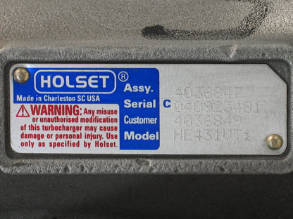 NEW OEM Holset HE431V Turbo Freightliner Volvo Truck Monaco Cummins ISL 4036849