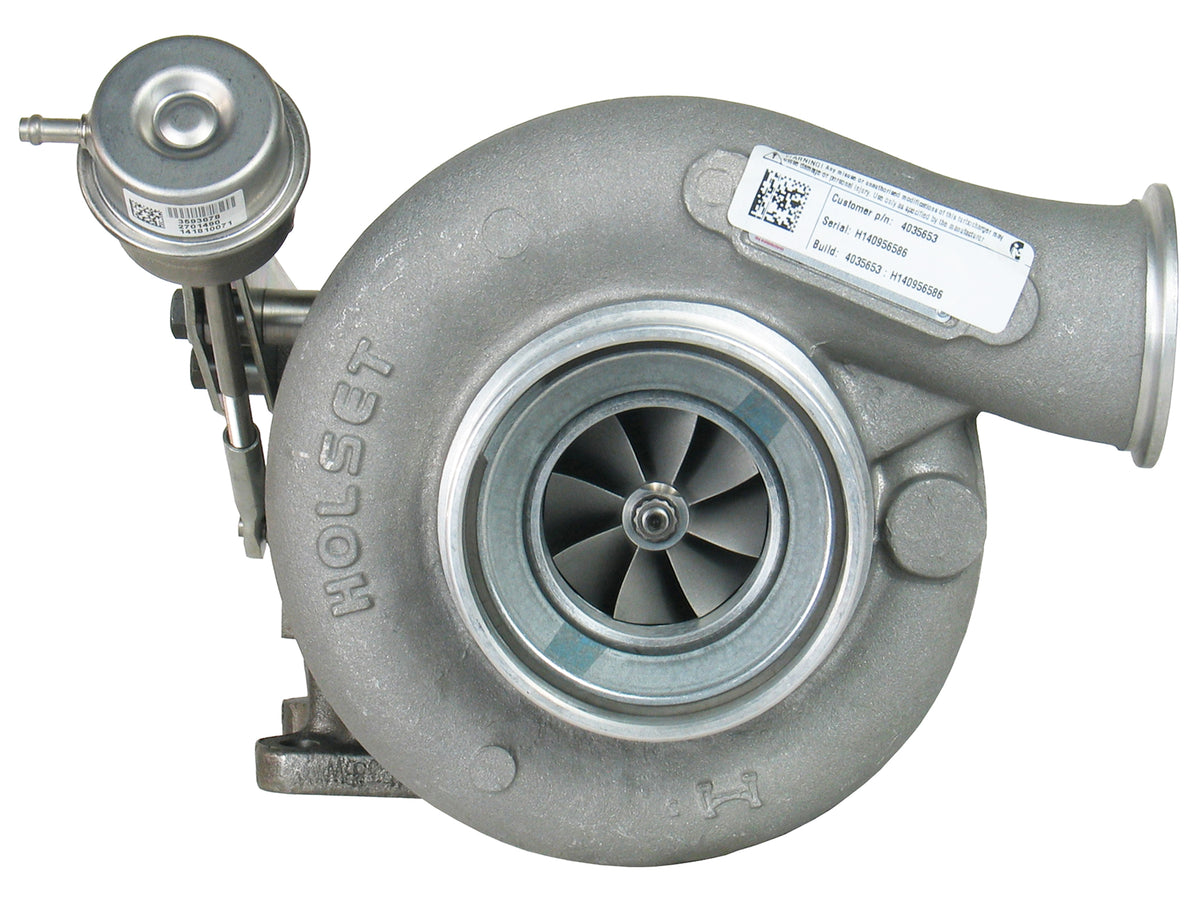 EMUSA HX40W 3538215 Turbo Kit - Fits Dodge RAM 4 With T4 Twinscroll & Super Drag Exhaust Pipe