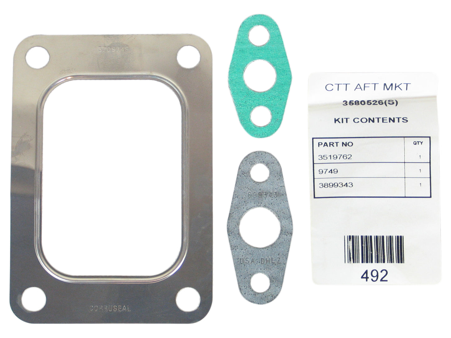 NEW OEM Holset HX55 Turbo Volvo Truck FH12 FL12 FM12 D12C 11.95L 4049337 4049338