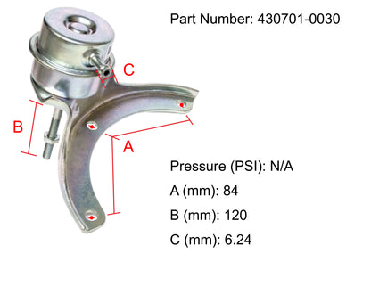 NEW OEM Garrett Turbocharger Actuator 430701-0030