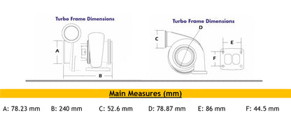 NEW Garrett TB3404 Turbo Universal Truck Cummins 6BT 5.9L Engine 471182-5007