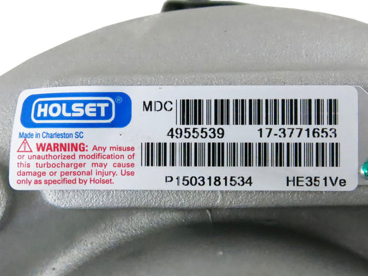 NEW OEM Holset HE300VG Turbo Truck Bus Cummins ISB ISB07 EPA07 6.7L 3771653