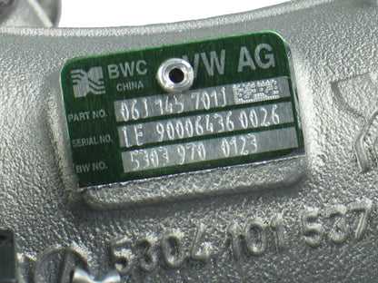 VW Bora Jetta Audi Cars 1.8 TFSI Engine 53039700123 NEW OEM BorgWarner K03 Turbo - TurboTurbos