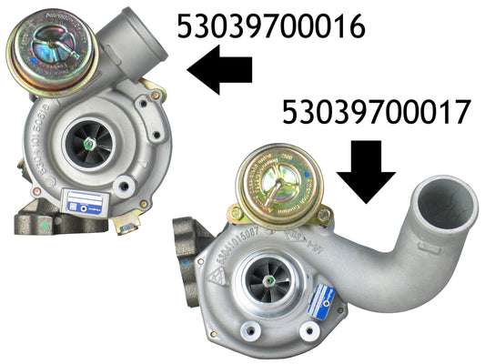 NEW Pair BorgWarner K03 Turbo Audi S4 A6 AGB AJK ARE BES 2.7L 53039880016-0017