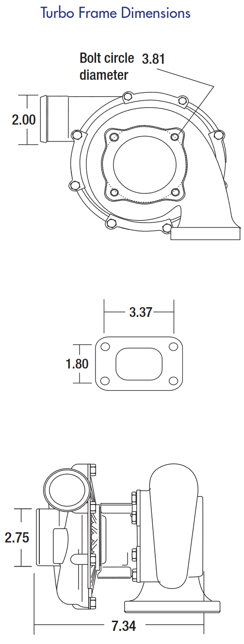 NEW BorgWarner K27.2 Porsche 911 Turbo 964 965 3.0L 3.3L 930 Gas 53279887200