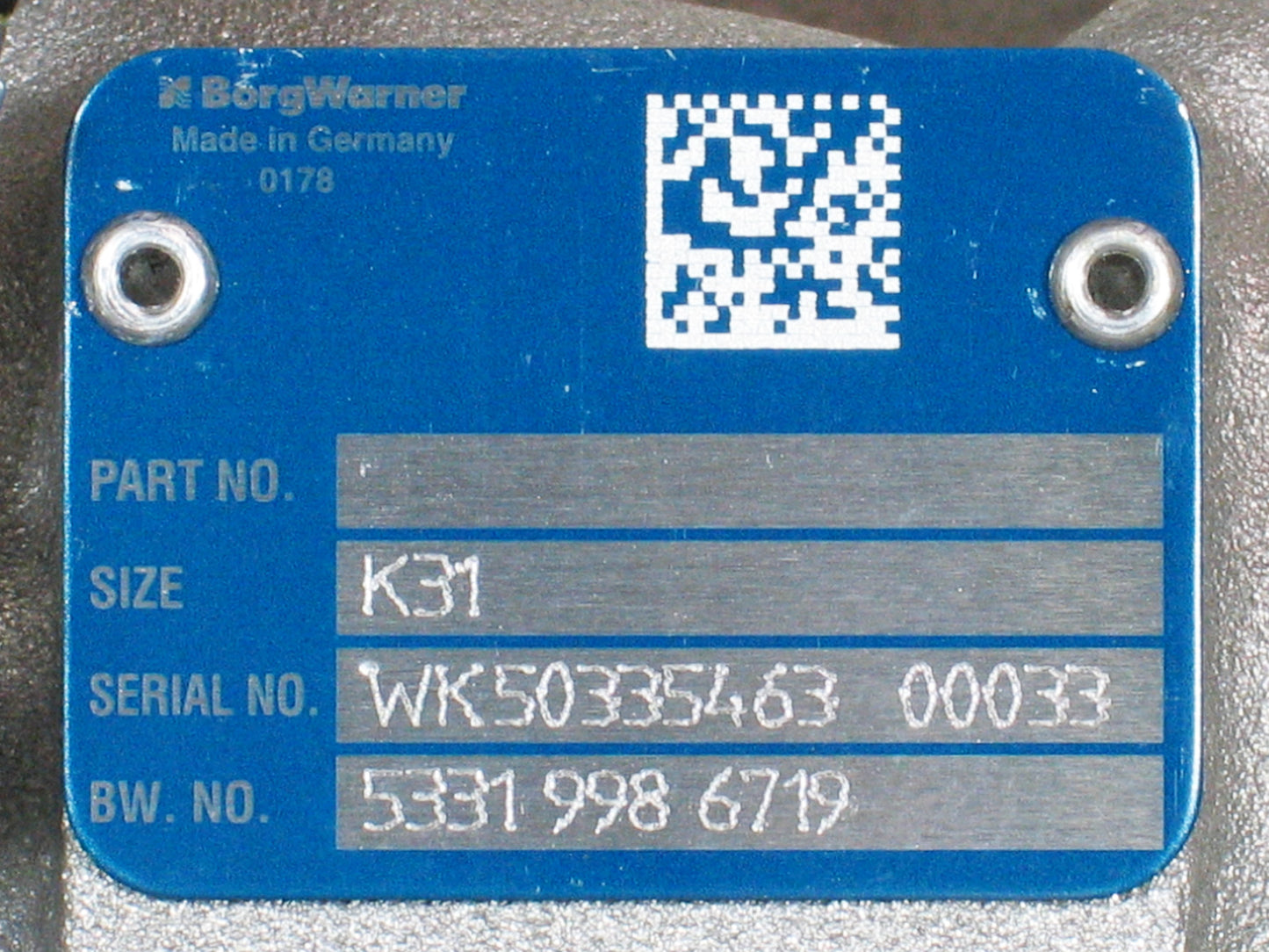 NEW BorgWarner K31 Turbo Volvo Penta Marine Ship TAMD74P D7M+ Engine 53319986719