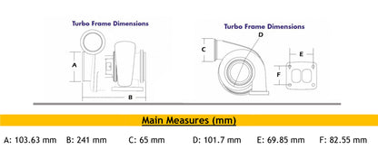 NEW OEM Garrett TO4E74 Turbo Universal T4 Cummins 6BT 6CT 706058-5002