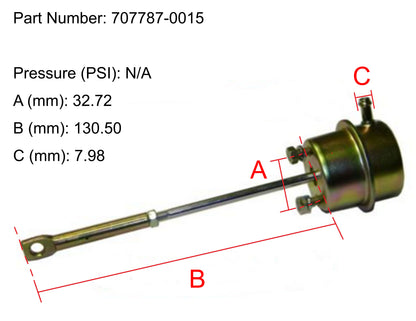 NEW Garrett Turbo Actuator Kobelco Excavator Earth Moving Hino J05E 707787-0015