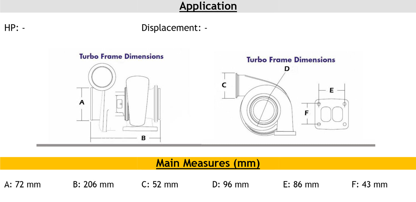 NEW OEM Garrett GT32 Turbocharger Universal Performance 775001-5003