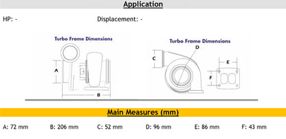 NEW OEM Garrett GT32 Turbocharger Universal Performance 775001-5003