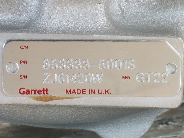 NEW Garrett GTB2256VK Turbo Ford 853333-5001 – TurboTurbos