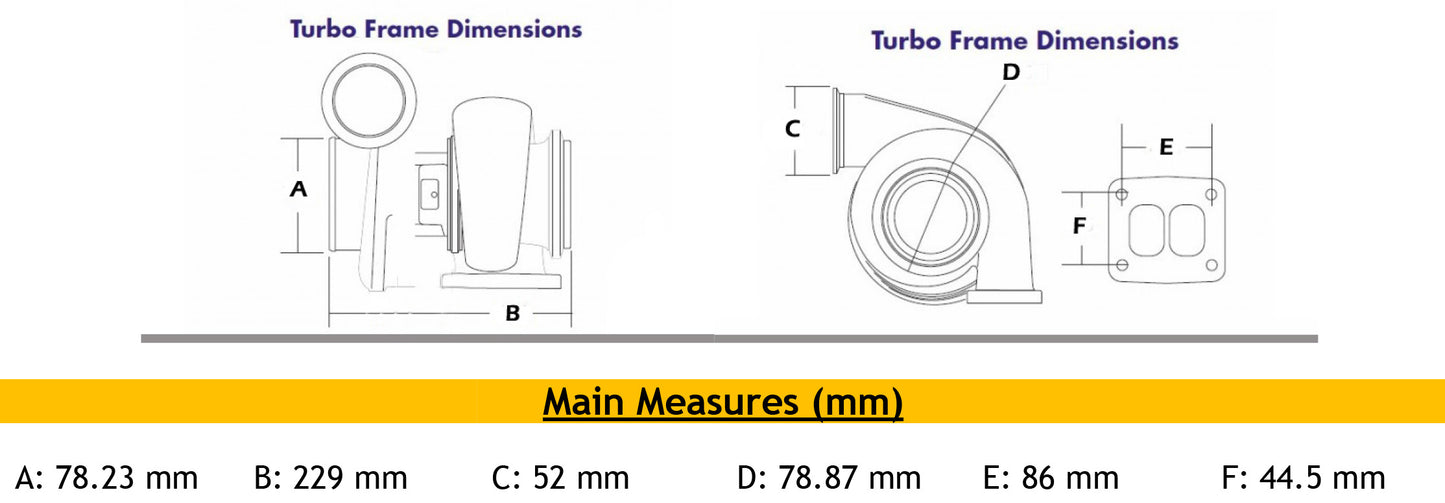 TB34 Turbo Universal T3 T4 Diario Chaochai 6102BZ 160PS 471204-5003