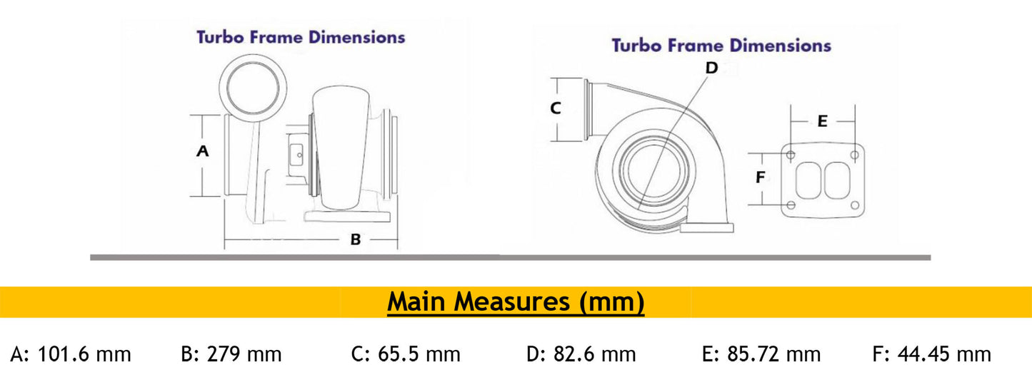 GT37 Turbo Universal T3 Journal Oil Cooled Truck XiCai CA6DF1 Engine 729124-5004