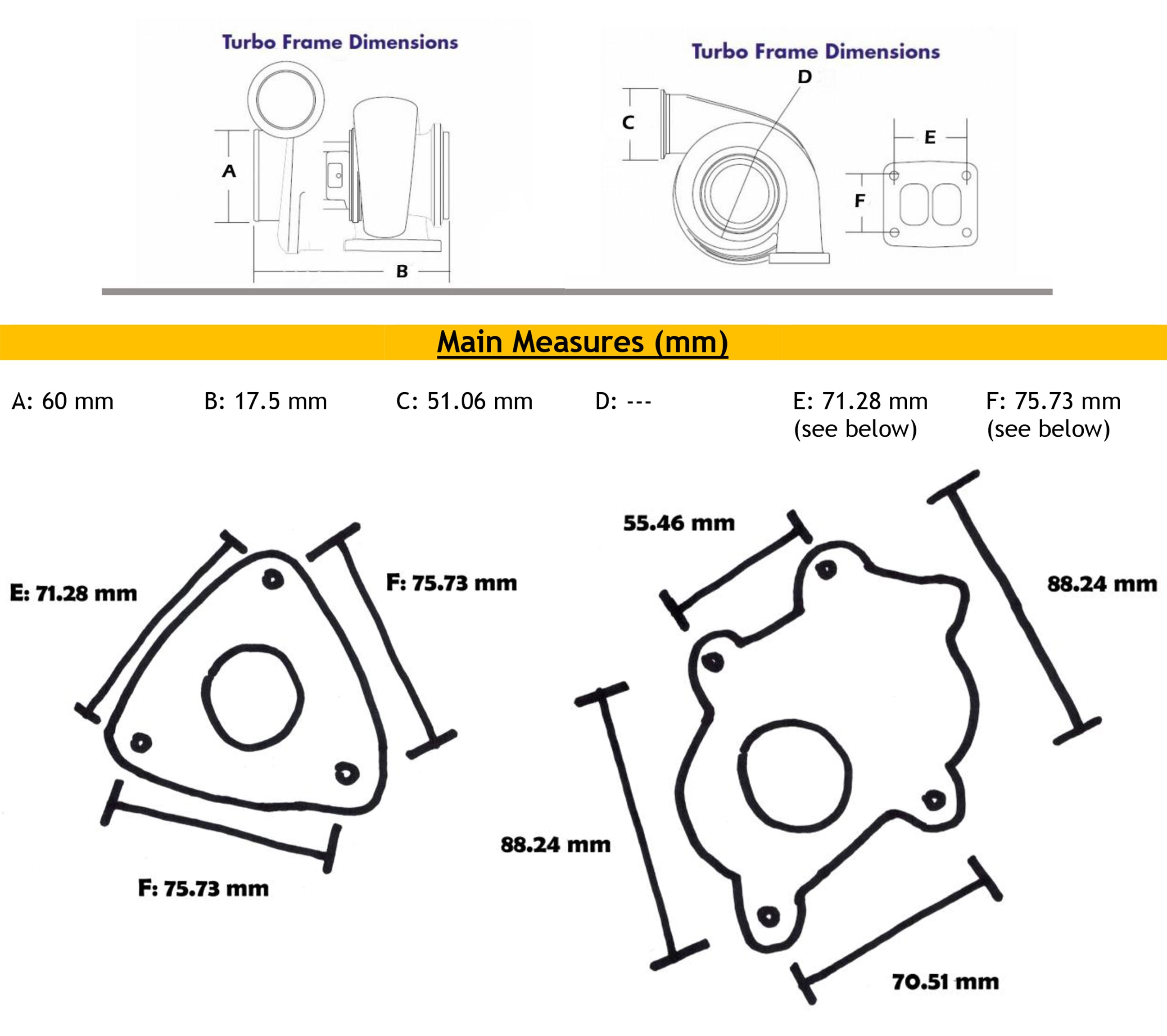 GT22 Turbo Universal Isuzu JMC 736210-5005 – TurboTurbos