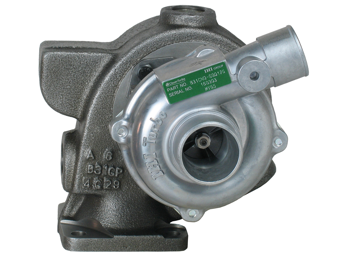 Yanmar Marine 4JHL-HT Engine 3T-510 VA110017 MY65 NEW OEM IHI RHB31GW Turbo - TurboTurbos