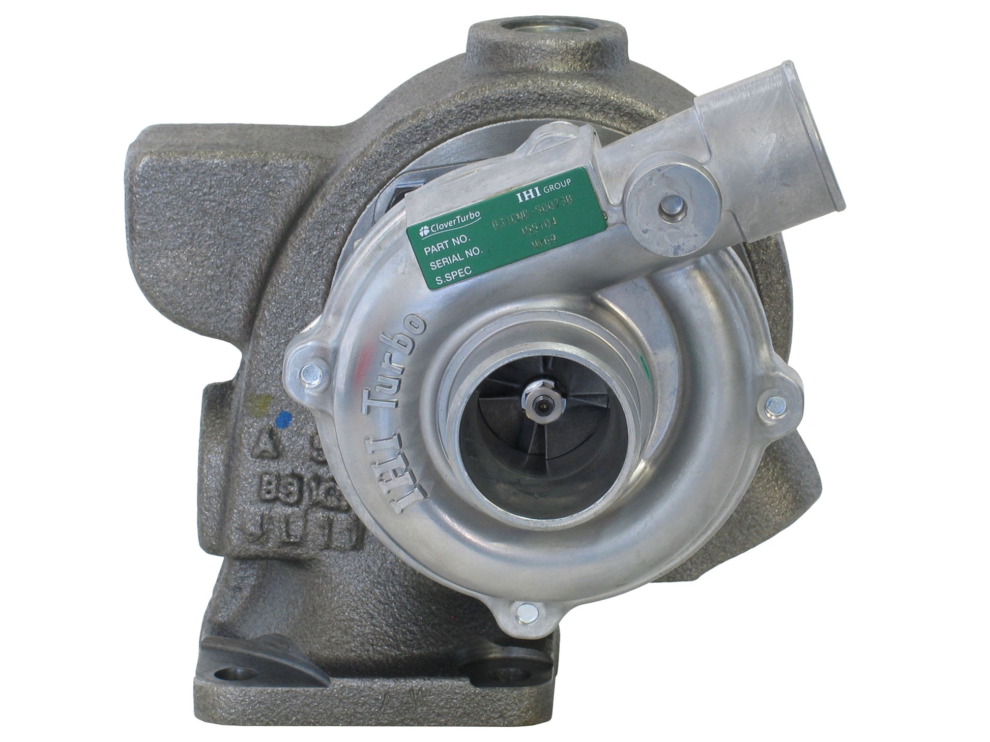 Yanmar Marine 4JHLHTE-K2 Engine VB110073 MY69 NEW OEM IHI RHB31GW Turbocharger - TurboTurbos