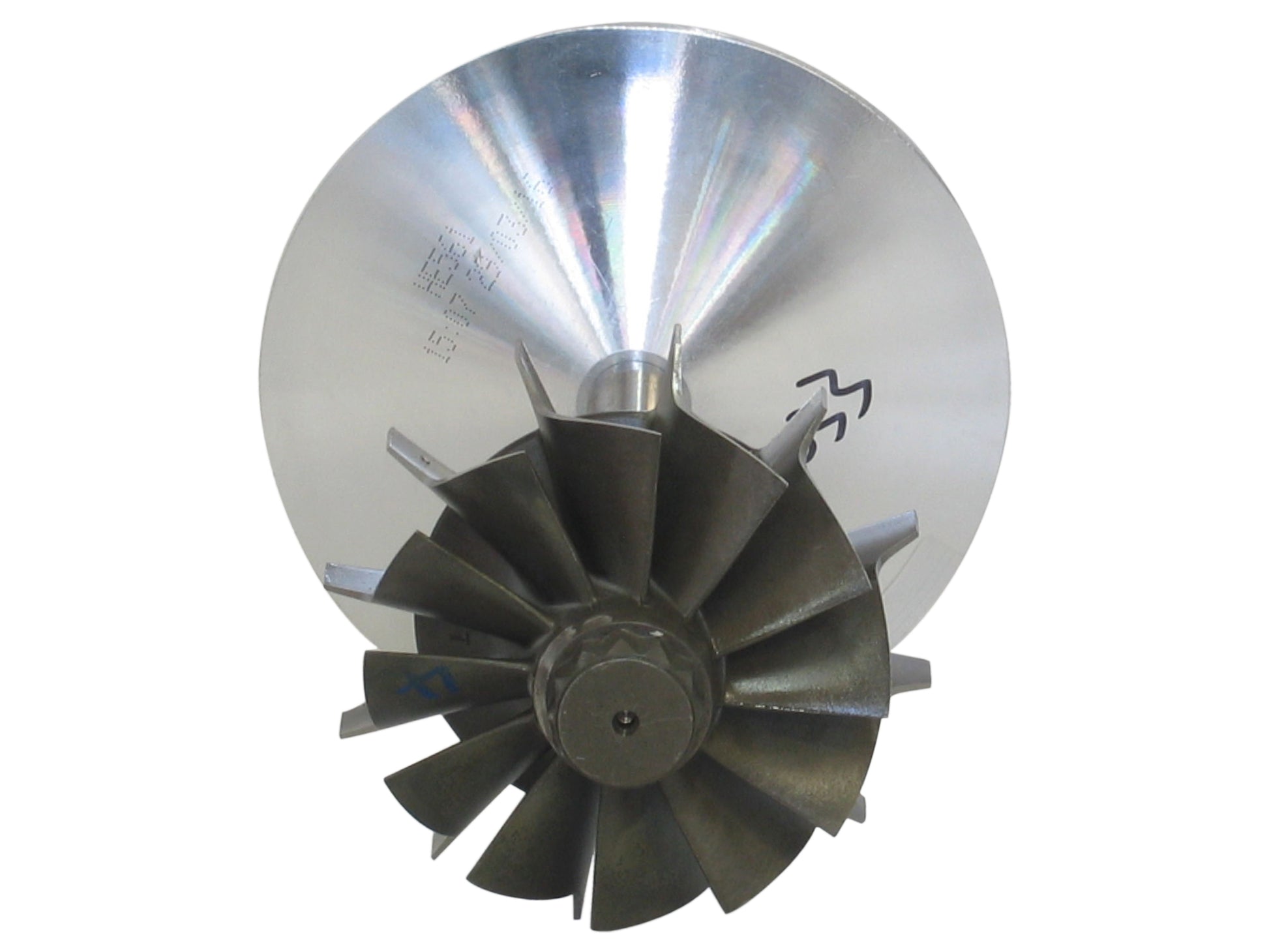 Les Pales Du Moteur à Turbine à Gaz Sur Le Disque Rotor. Photo stock Les Pales Du Moteur à Turbine à Gaz Sur Le Disque Rotor. Photo stock