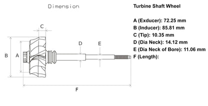 NEW HE561VE Turbine Wheel Freightliner Truck 8.9L ISC ISL Dodge Ram 6.7L ISM