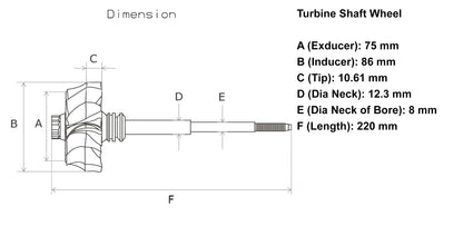 NEW HE551V Turbine Wheel Truck Cummins Signature ISX QSX15 Diesel Engine 3593668