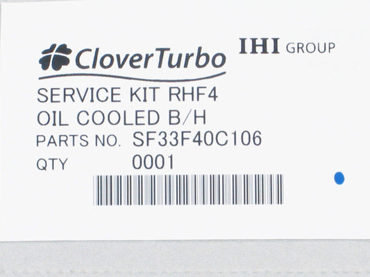 NEW OEM IHI RHF4 Repair Kit for Nissan 2.5L YD25DDTi Yanmar 4TNV84T SF33F40C106