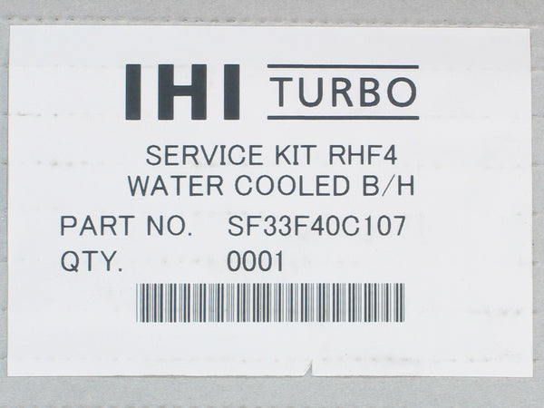 NEW IHI RHF4 Repair Kit Isuzu Rodeo 2.8L 4JB1T Subaru Legacy 2.0L SF33F40C107