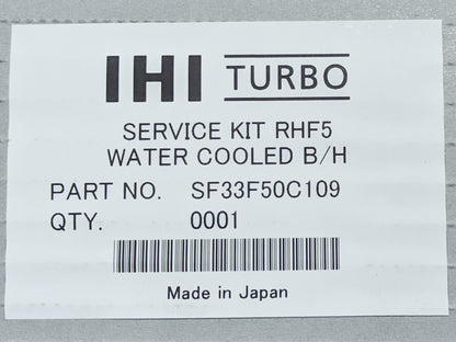 NEW OEM IHI RHF5 Repair Kit Opel Holden Hitachi Isuzu 4JB1 4JG2 4JH1 SF33F50C109