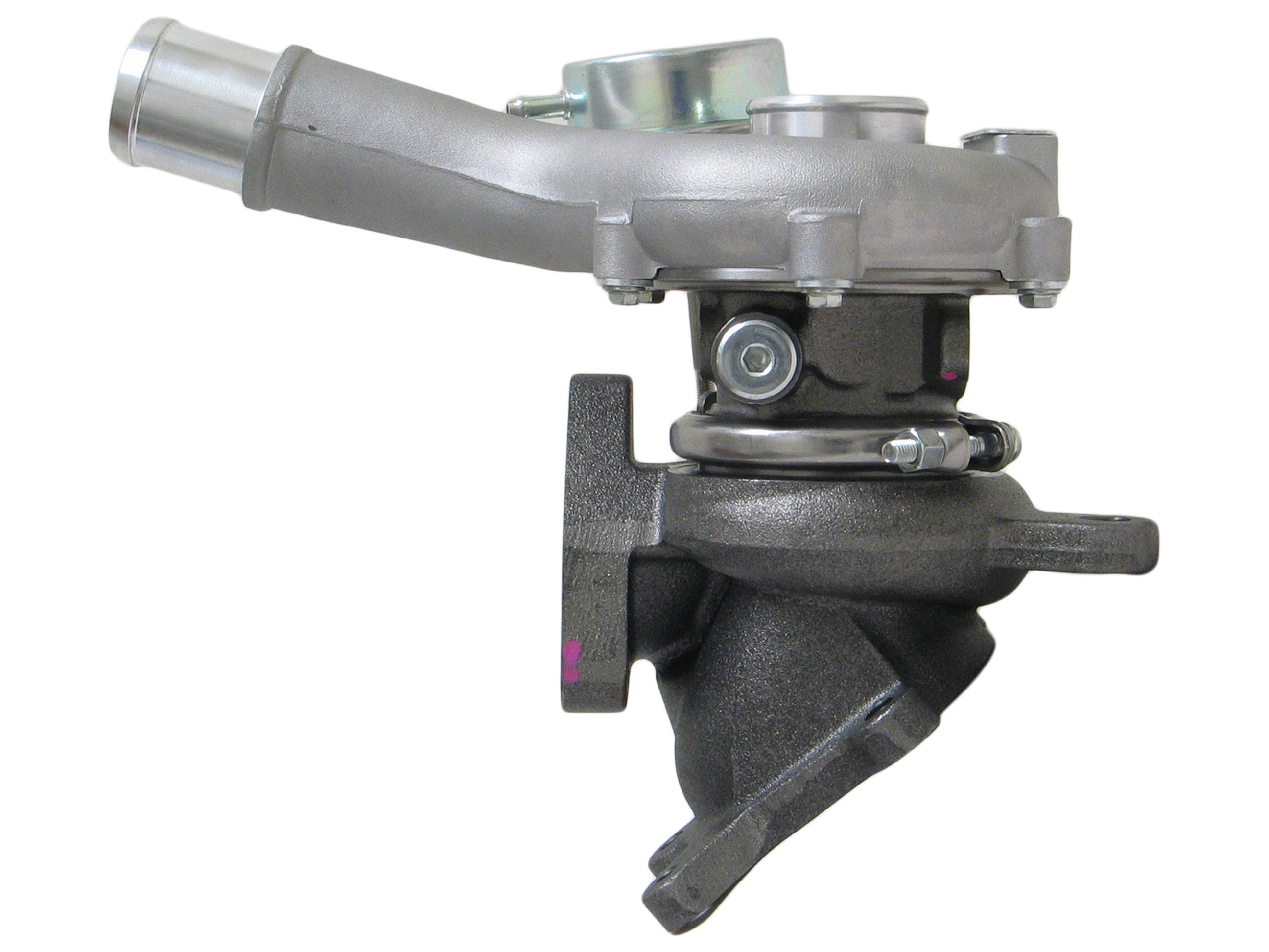 【mｍczo 】 Espresso Metallic Leather Small Luna Cosmetic