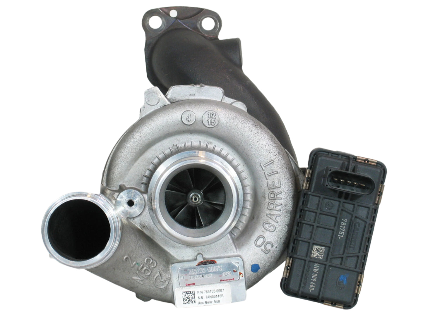 Usado OEM Garrett GTA2052GVK Turbo Jeep Dodge Chrysler Mercedes OM642 765155-5007