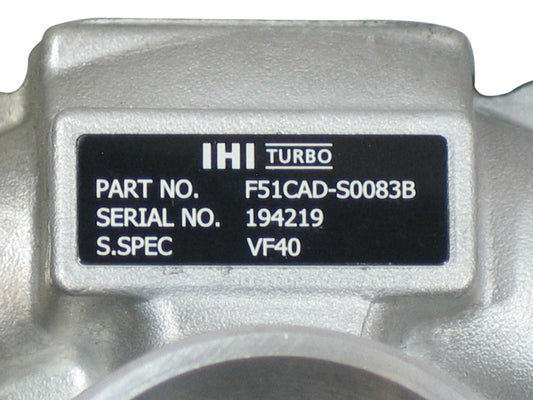 NEW OEM IHI RHF5H Turbocharger Subaru Legacy GT Outback XT EJ25G/E VC430083 VF40