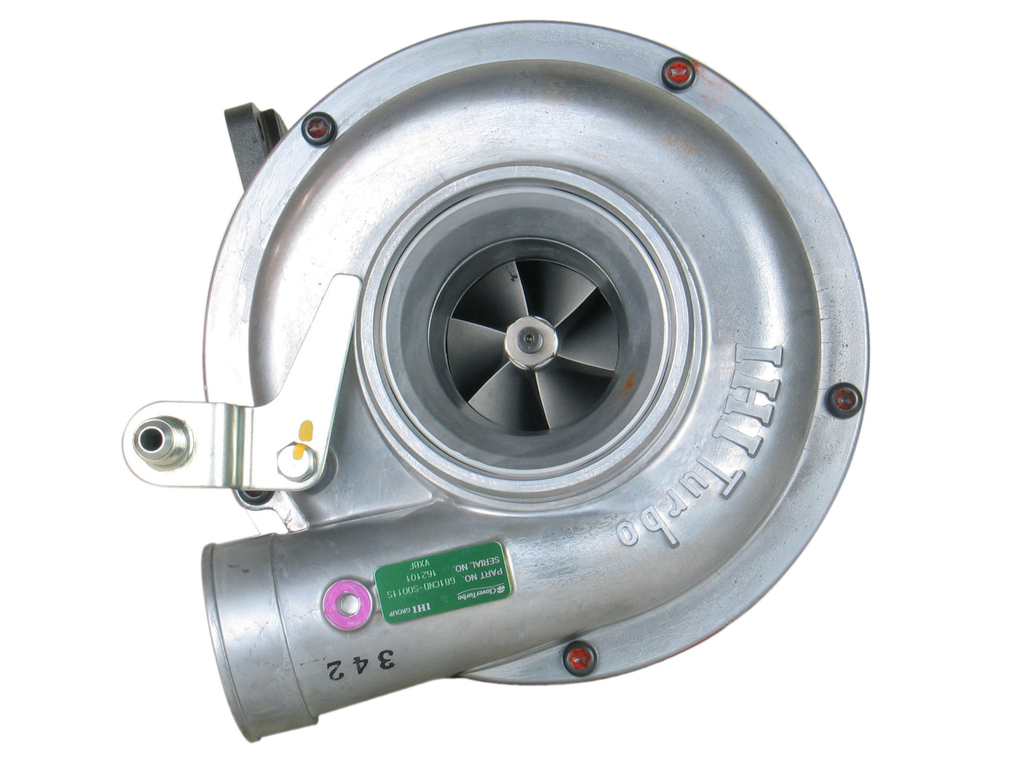 Hino K13C Truck YJ38.39 Engine VF590011 VXBF Turbo NEW OEM IHI RHG8 Turbocharger - TurboTurbos